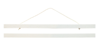 white poster hanger