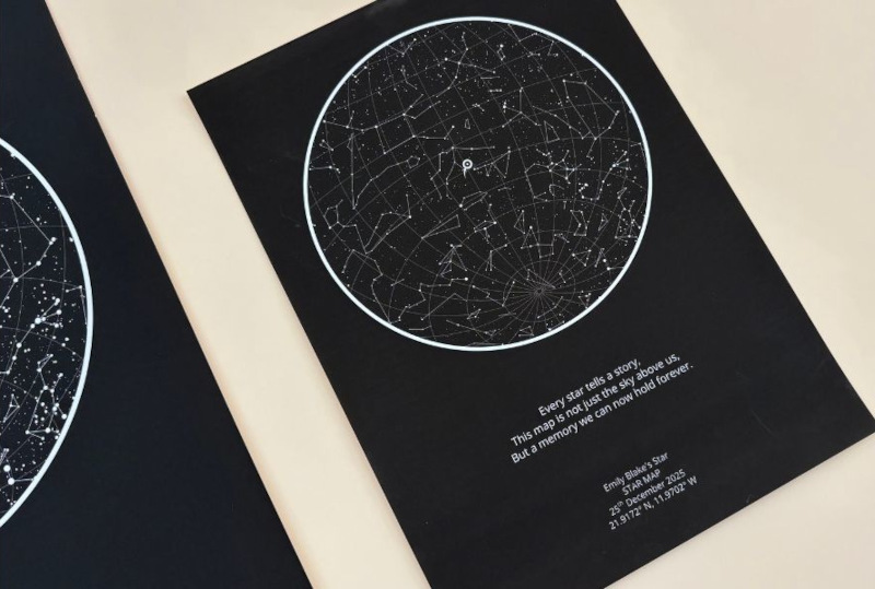 A4 Image of your Star